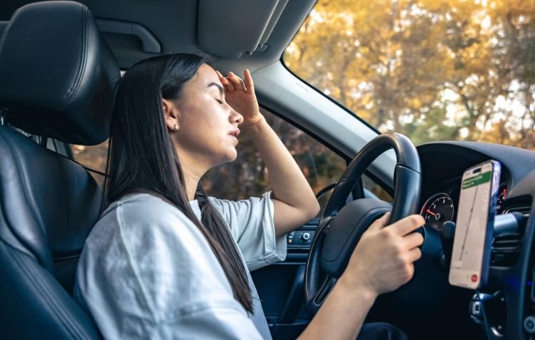 Driver feeling unwell and lokking for How to Get Smoke Smell Out of Car