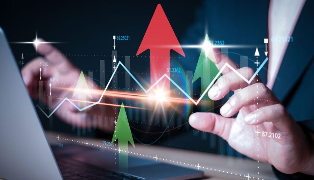 YM How Many Ticks Is 34 Points? Stock market data visualization